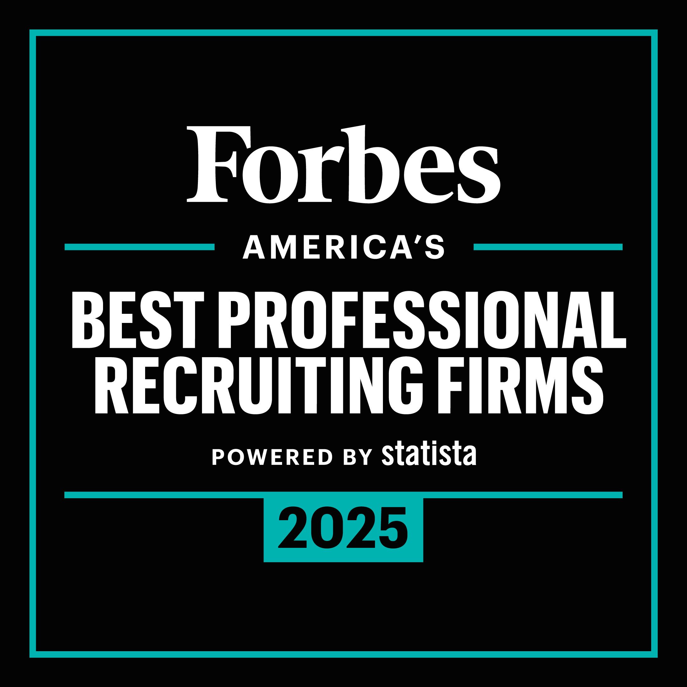 2025 Forbes Best Professional Recruiting